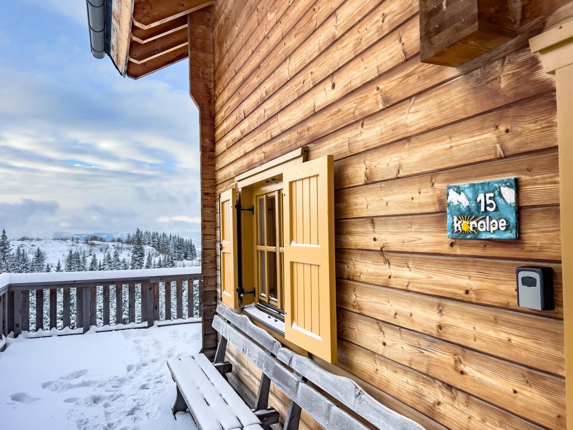 1A Chalet Koralpenzauber - Wandern, Grillen, Sauna Und Traumblick Wolfsberg Eksteriør billede