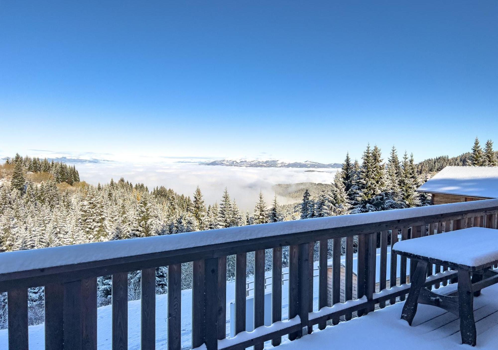 1A Chalet Koralpenzauber - Wandern, Grillen, Sauna Und Traumblick Wolfsberg Eksteriør billede