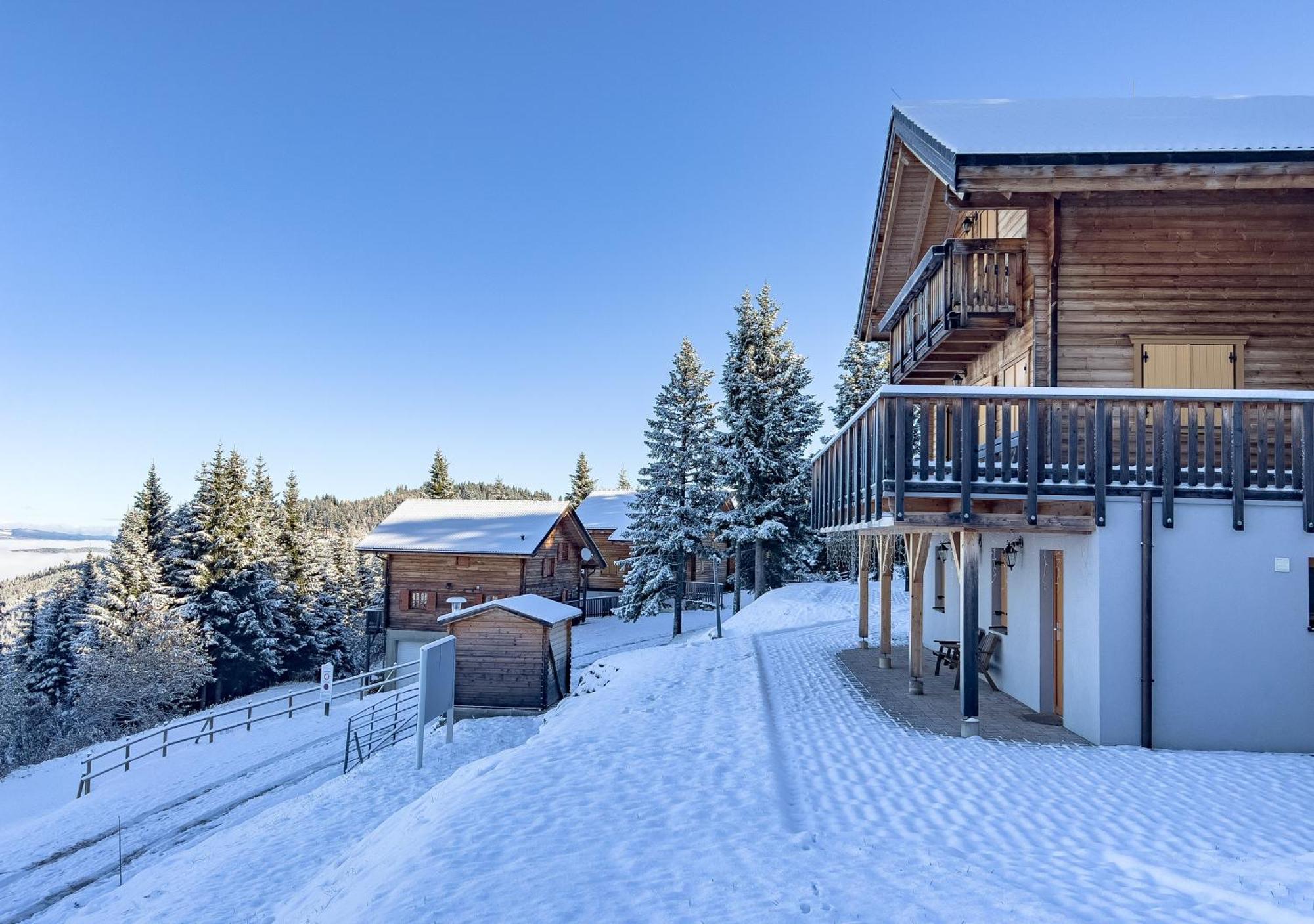1A Chalet Koralpenzauber - Wandern, Grillen, Sauna Und Traumblick Wolfsberg Eksteriør billede