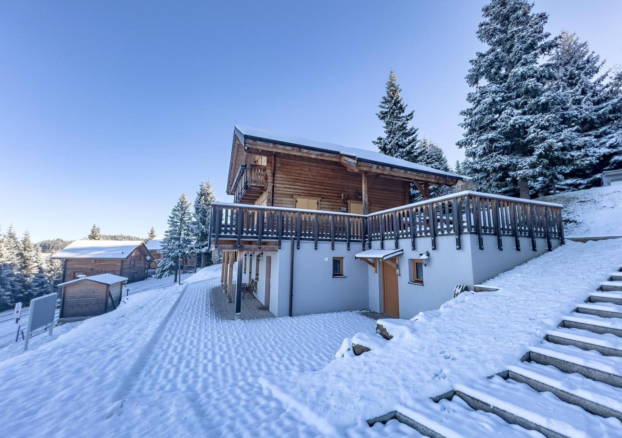 1A Chalet Koralpenzauber - Wandern, Grillen, Sauna Und Traumblick Wolfsberg Eksteriør billede