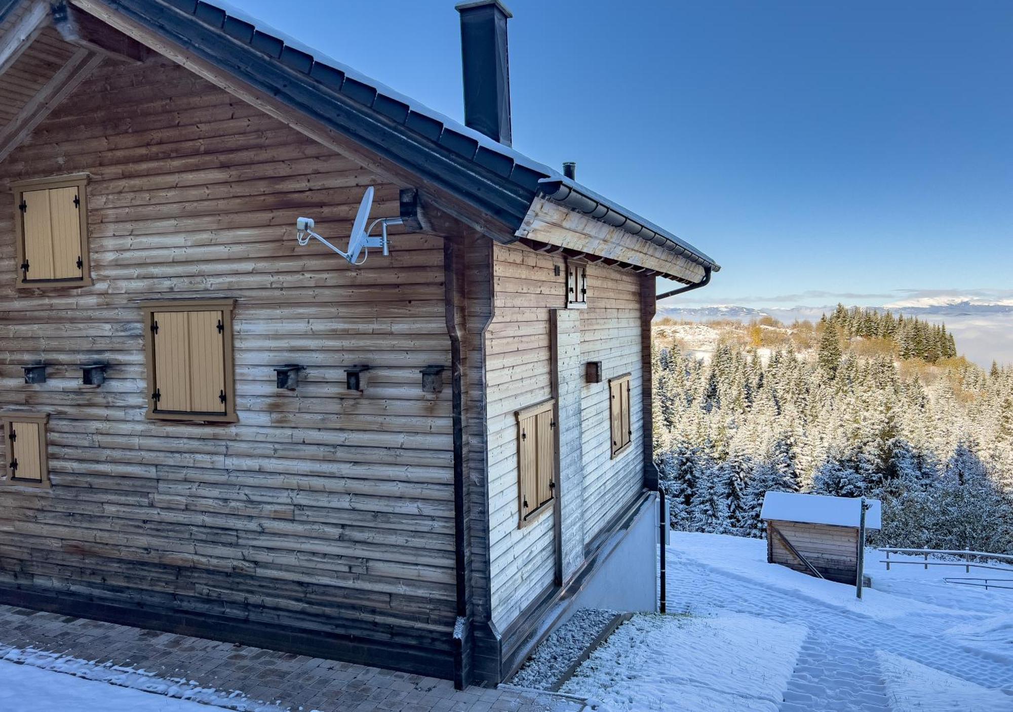 1A Chalet Koralpenzauber - Wandern, Grillen, Sauna Und Traumblick Wolfsberg Eksteriør billede