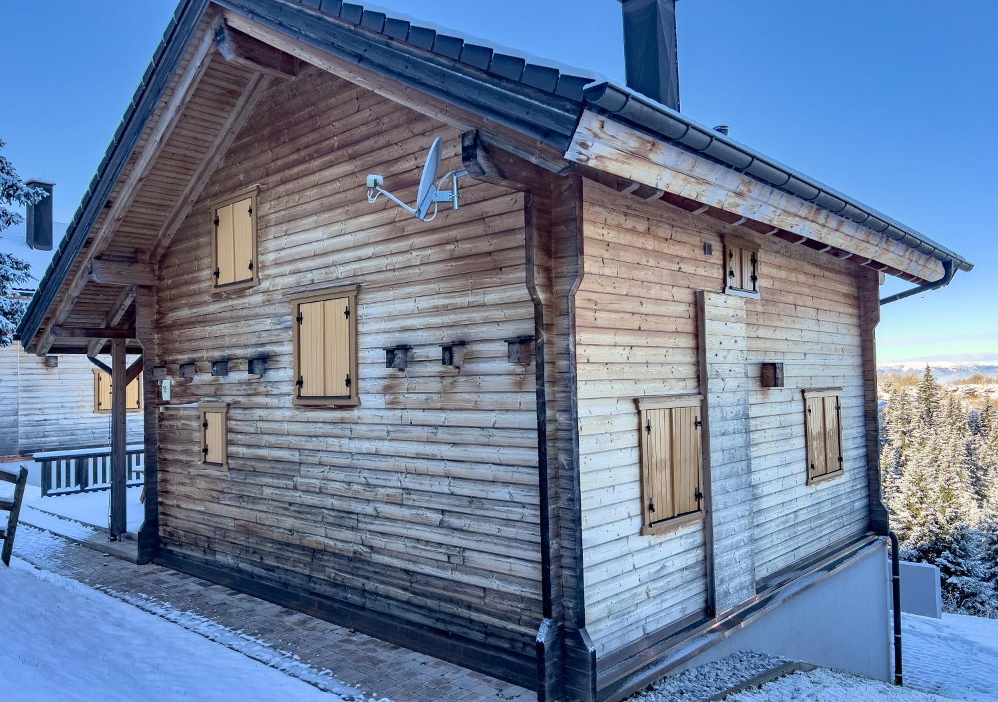 1A Chalet Koralpenzauber - Wandern, Grillen, Sauna Und Traumblick Wolfsberg Eksteriør billede
