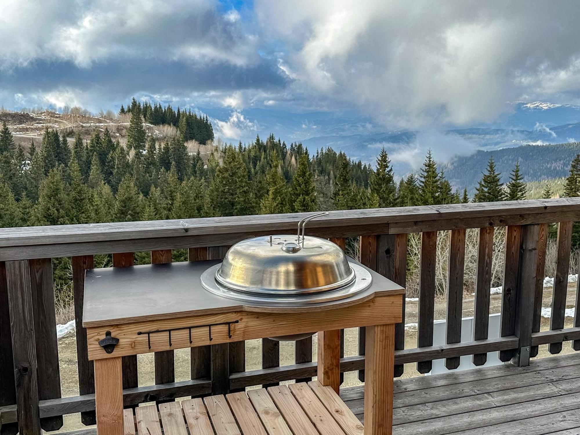 1A Chalet Koralpenzauber - Wandern, Grillen, Sauna Und Traumblick Wolfsberg Eksteriør billede